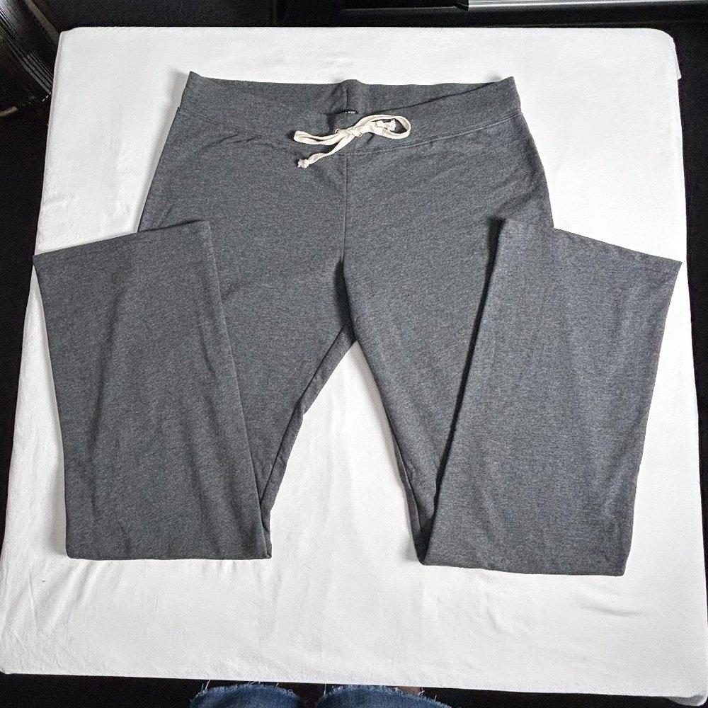 J. Crew Factory Full Length Athleisure Pants Gray